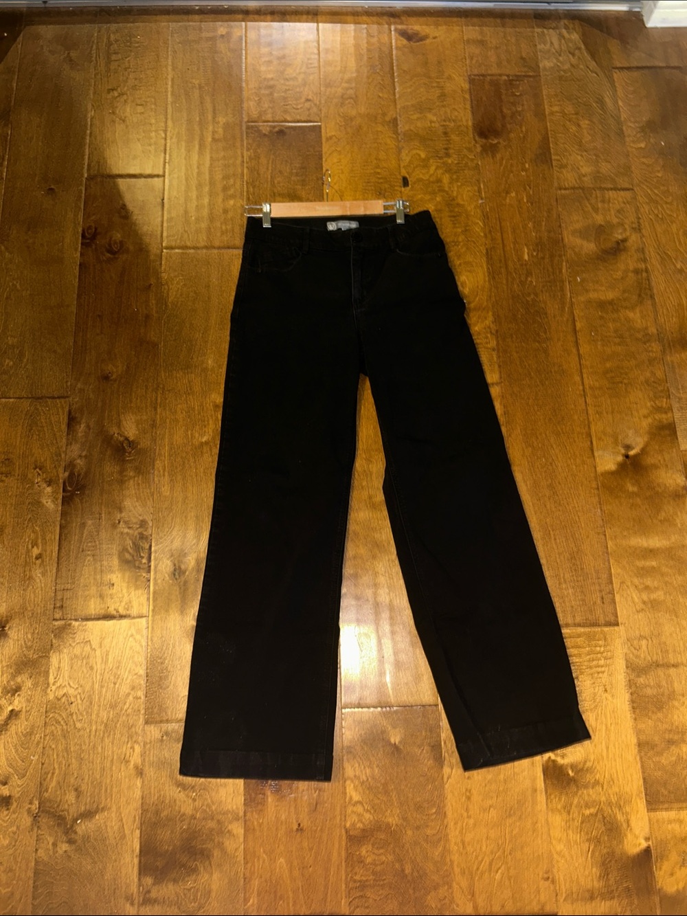 Wit & Wisdom Black Wide-Leg Jeans